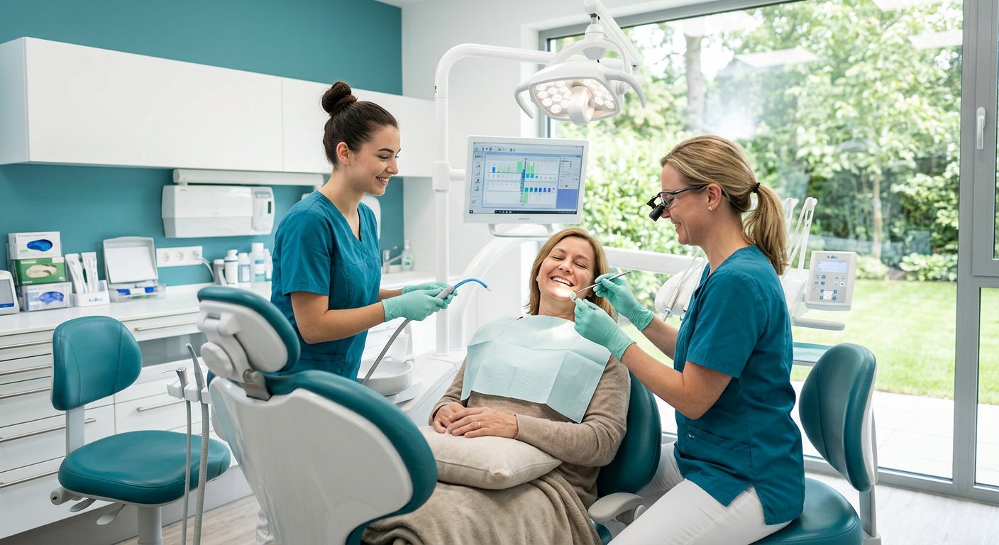 Modern painless dental treatment at FDA Sylhet